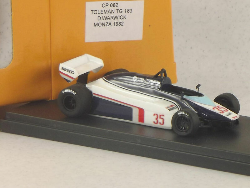 CP MODEL CPM082 TOLEMAN TG 183 D.WARWICK  MONZA 1982