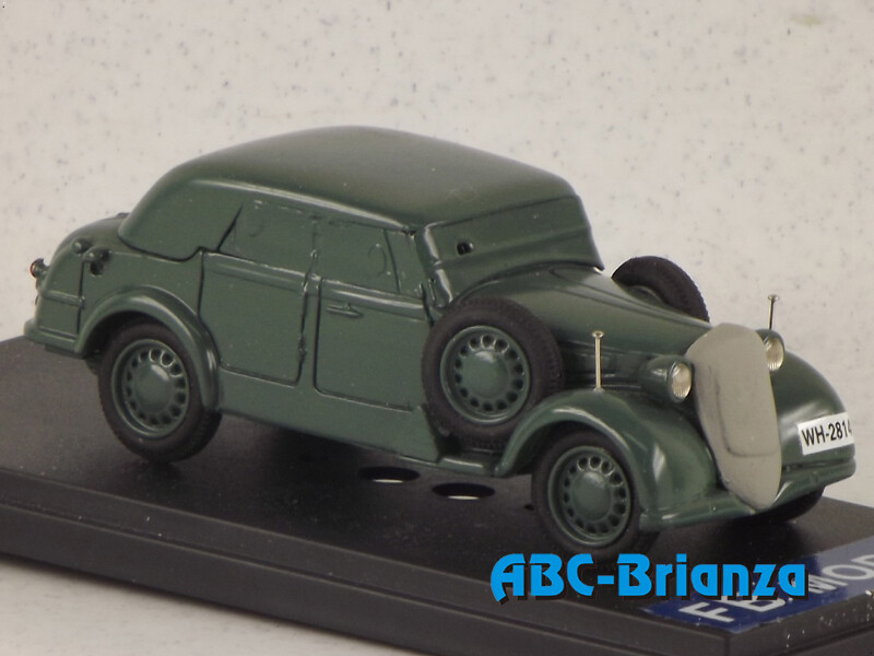 FB MODEL FBM085F ALFA ROMEO 6C 2500 COLONIALE 2° serie VERSIONE BLINDATA MATT GREEN