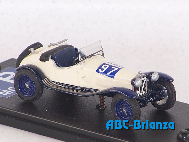 FB MODEL FBM024D ALFA ROMEO 6C 1750 GS ZAGATO MILLE MIGLIA 1931 PEVERELLI-STUCCHI # 97