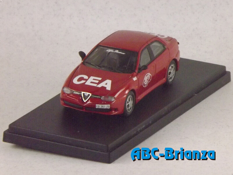 FB MODEL FBM060D ALFA ROMEO 156 GTA CEA BERLINA RED