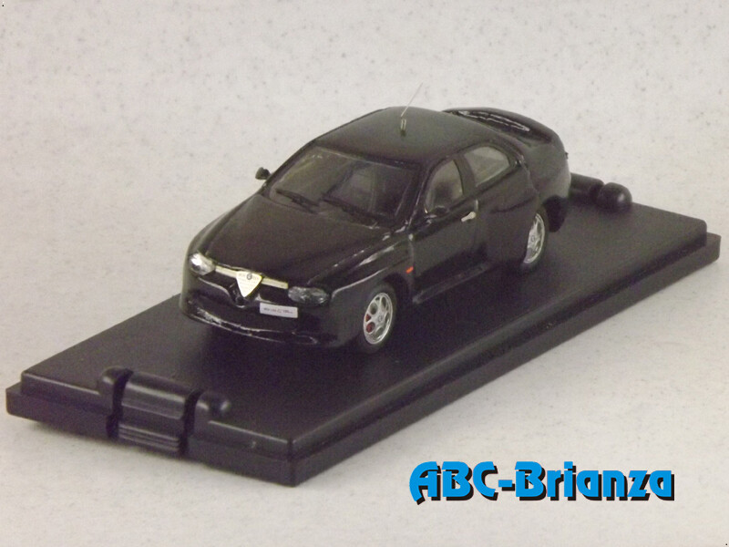 FB MODEL FBM063AM ALFA ROMEO 156 GTAm NEW TECHNOLOGY  MOTOR SHOW BOLOGNA 2002 BERLINA BLACK
