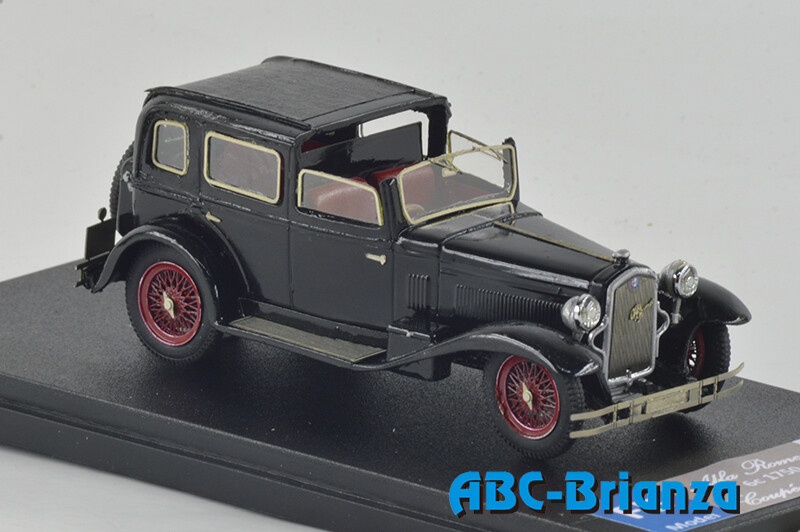 FB MODEL FBM096F ALFA ROMEO 6C 1750 COUPE' DE VILLE BLACK