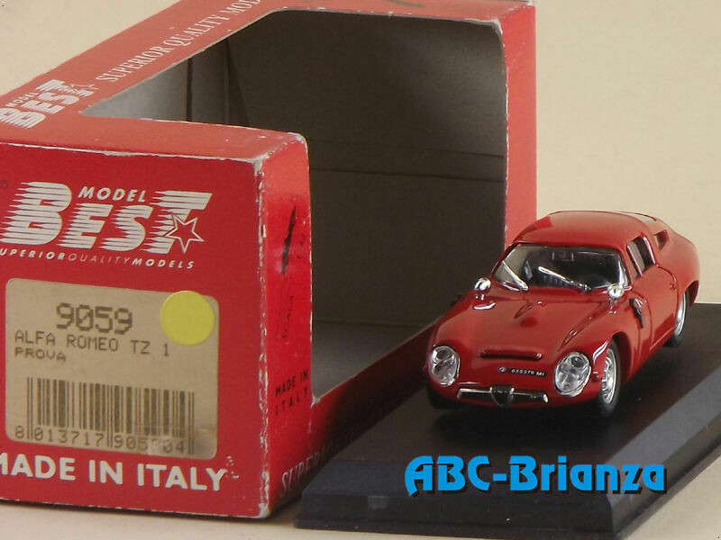 BEST9059 ALFA ROMEO TZ 1 PROVA