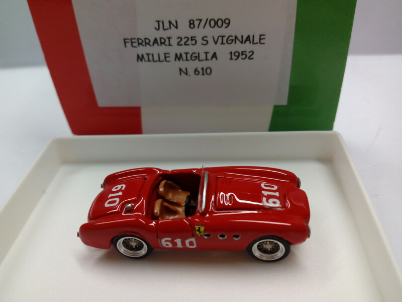 JOLLY MODEL  JL87009  FERRARI 225 S VIGNALE  MILLE MIGLIA  1952  # 610