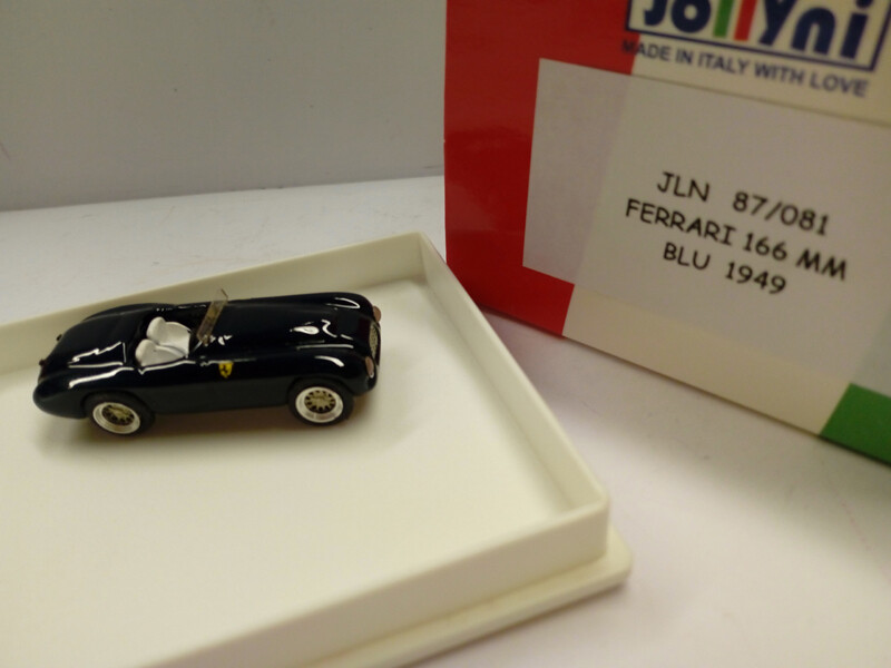 JOLLY MODEL  JL87081 FERRARI 166 MM 1949 BLUE