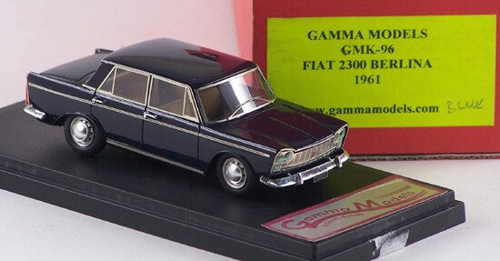 GAMMA MODELS GMM096 FIAT  2300 BERLINA  1961