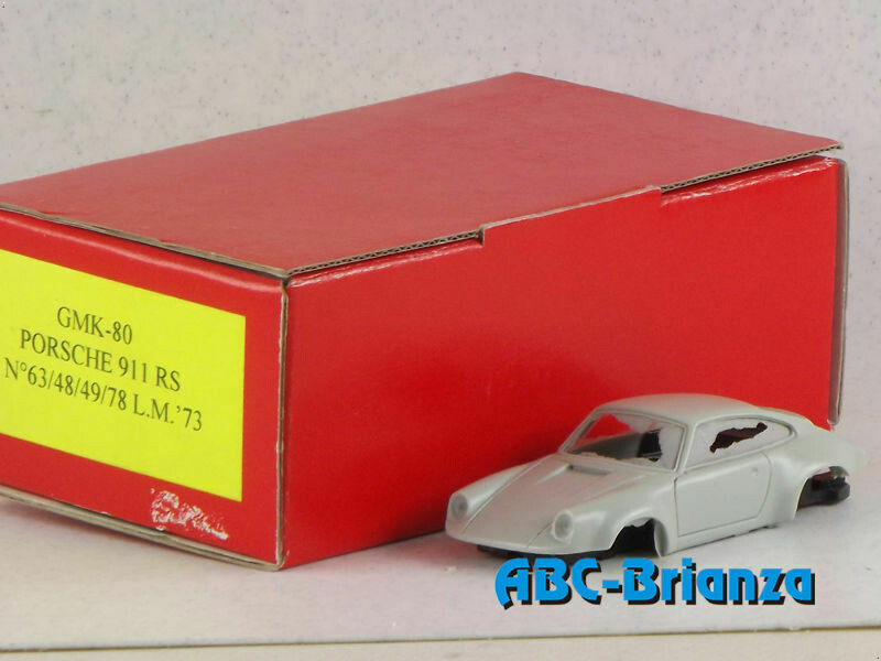 GAMMA MODELS GMK080 PORSCHE 911 RS N°49/63/78 L.M. 1973 N° 72 L.M. 1974