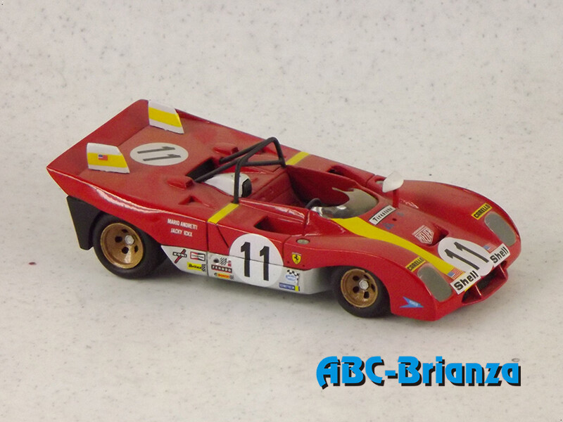 FERRARI 312 PB 1972 ANDRETTI-ICKX-BRAND HATCH MONTAGGIO G.D