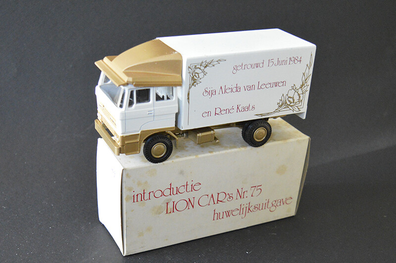 LION-CAR Nr.75 DAF 3300 HUWELIJKSUITGAVE 15-JUNI 1984