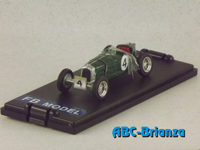FB MODEL FBMM015I ALFA ROMEO P3 GP BROOKLANDS 1935 B.LEWIS #4