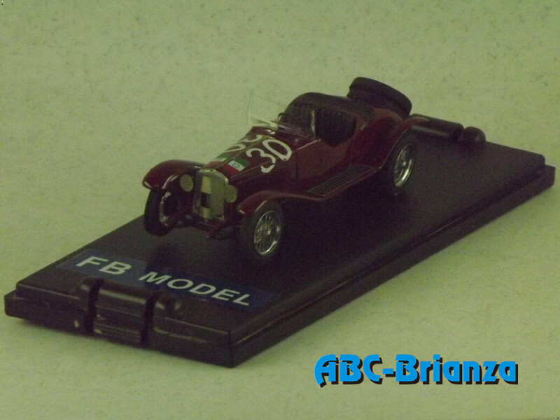 FB MODEL FBMM02 ALFA ROMEO 6C 1500 1° MILLE MIGLIA 1928 CAMPARI-RAMPONI #30