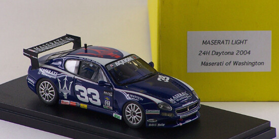 SC MODEL SCCV05 MASERATI LIGHT DAYTONA 2004 MASERATI OF WASHINGTON