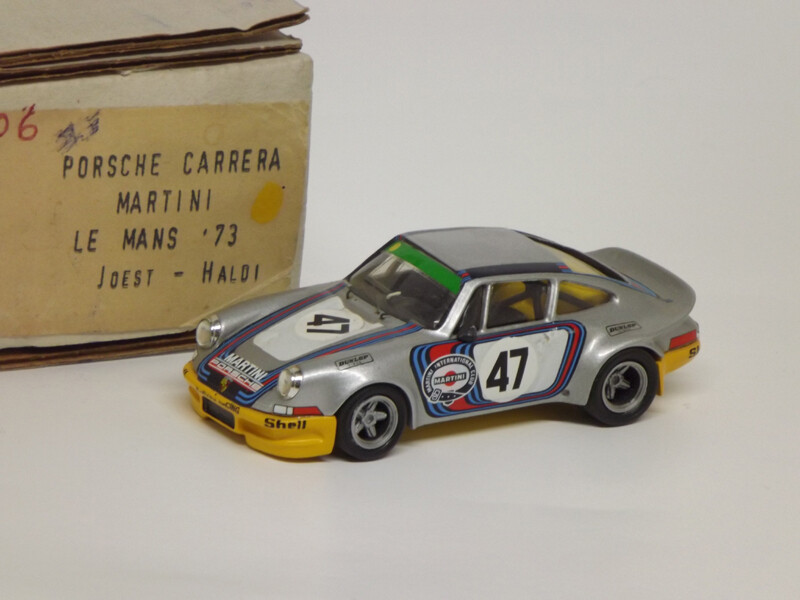 SC MODEL SCM06 PORSCHE  CARRERA MARTINI LE MANS 1973 JOEST- HALDI