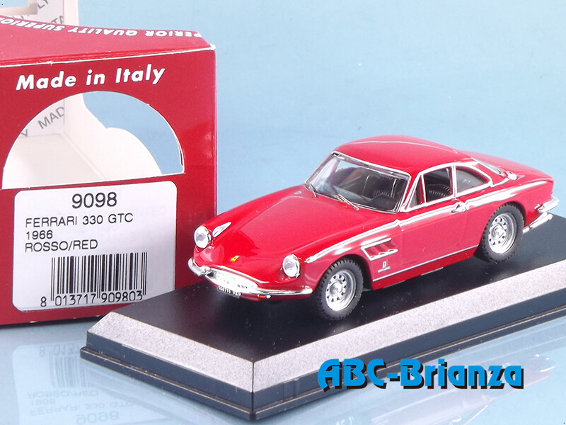 BEST9098 FERRARI 330 GTC ROSSO/RED