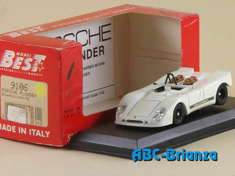 BEST9106 PORSCHE FLUNDER BIANCO/WHITE