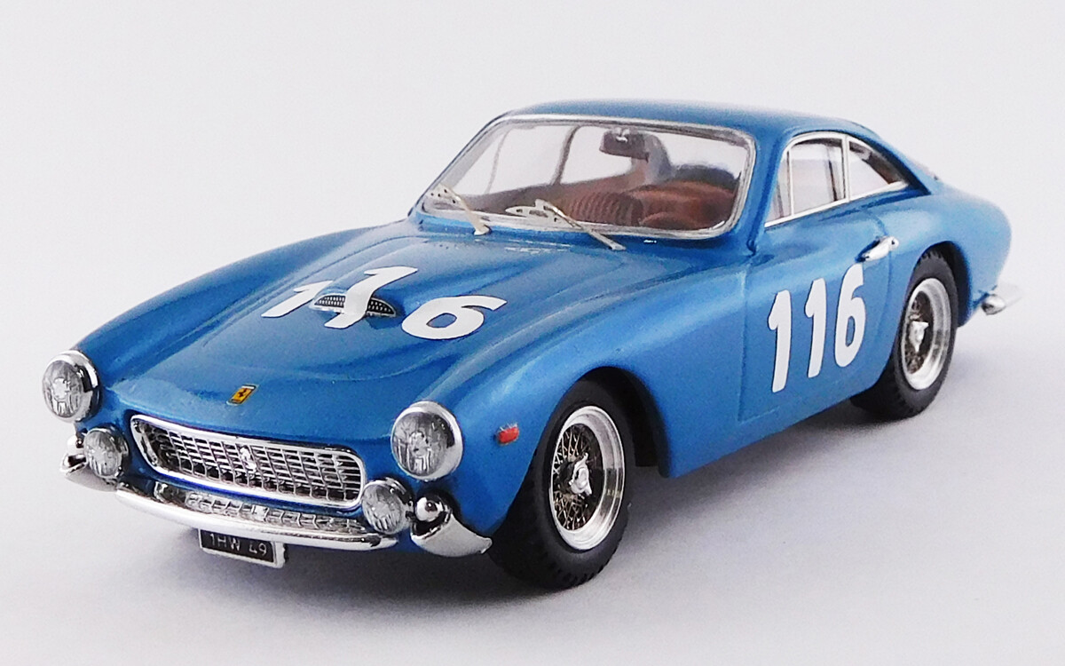 BEST9129-2 FERRARI 250 GTL Targa Florio 1965  Blouin -  Sauer  #116