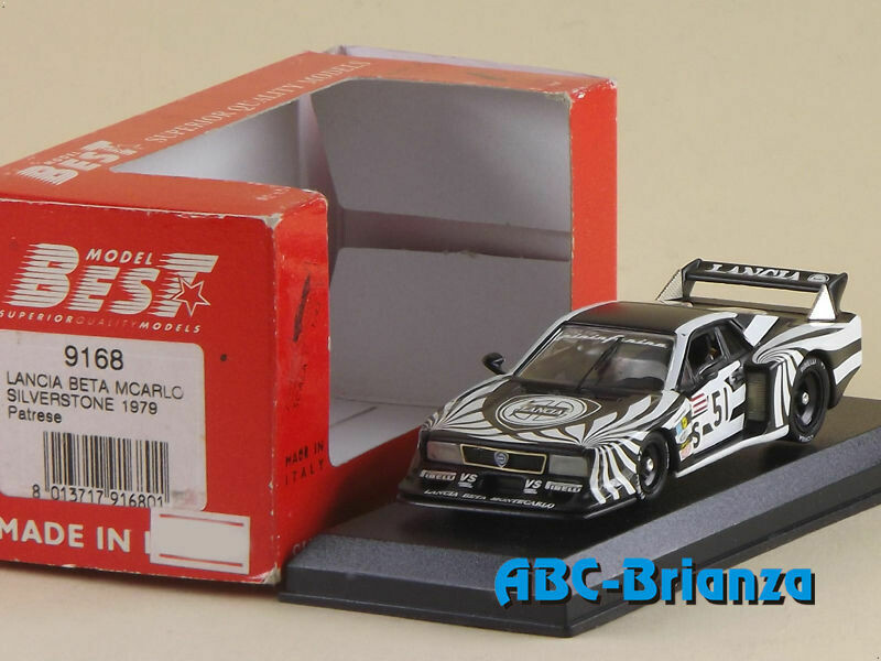 BEST9168 LANCIA BETA  MCARLO SILVERSTONE 1979 PATRESE # 51