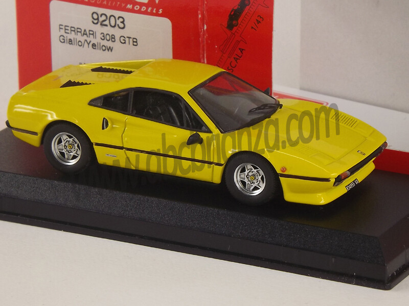 BEST9203 FERRARI 308 GTB GIALLO/YELLOW