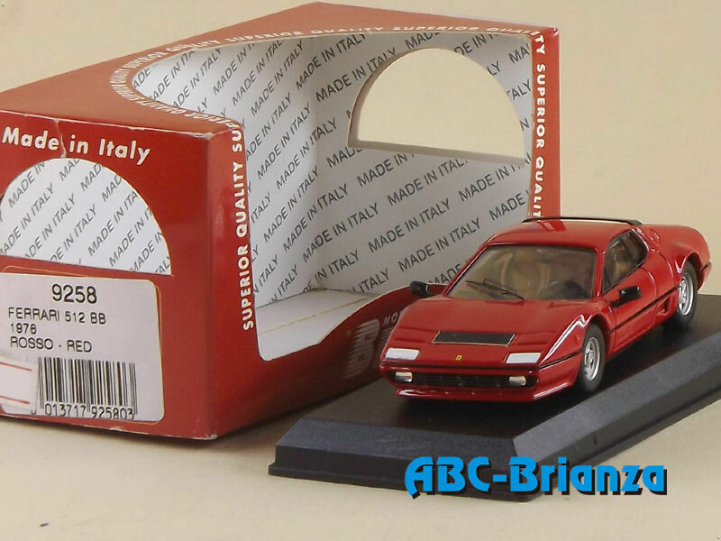 BEST9258 FERRARI 512 BB 1976 ROSSO RED