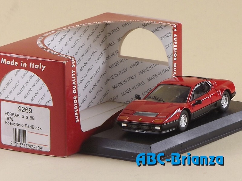 BEST9269	FERRARI 512 BB 1976 - Rossa-Nera/Red-Black