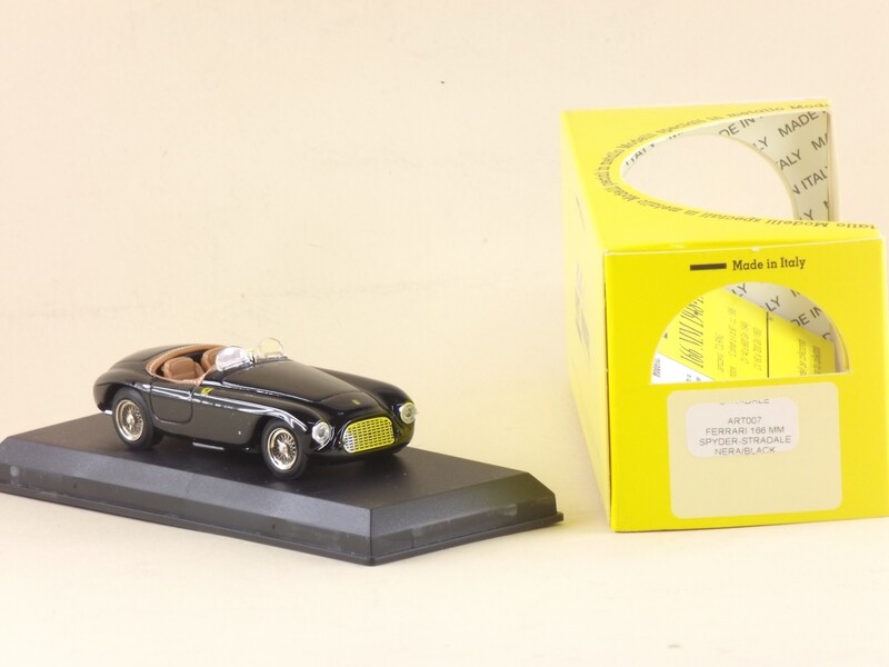 ART MODEL ART007 FERRARI SPYDER-STRADALE NERO/BLACK