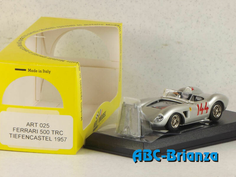 ART MODEL ART025 FERRARI 500 TRC Tiefencastel-Lenzerheide 1957 V. Neuman #144