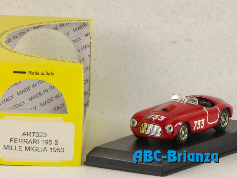 ART MODEL ART023 FERRARI 195 S MILLE MIGLIA 1950 #733