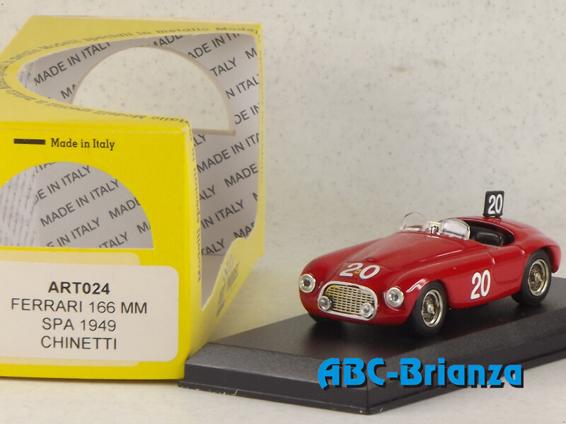 ART MODEL ART024 FERRARI 166 MM SPA 1949 CHINETTI  #20