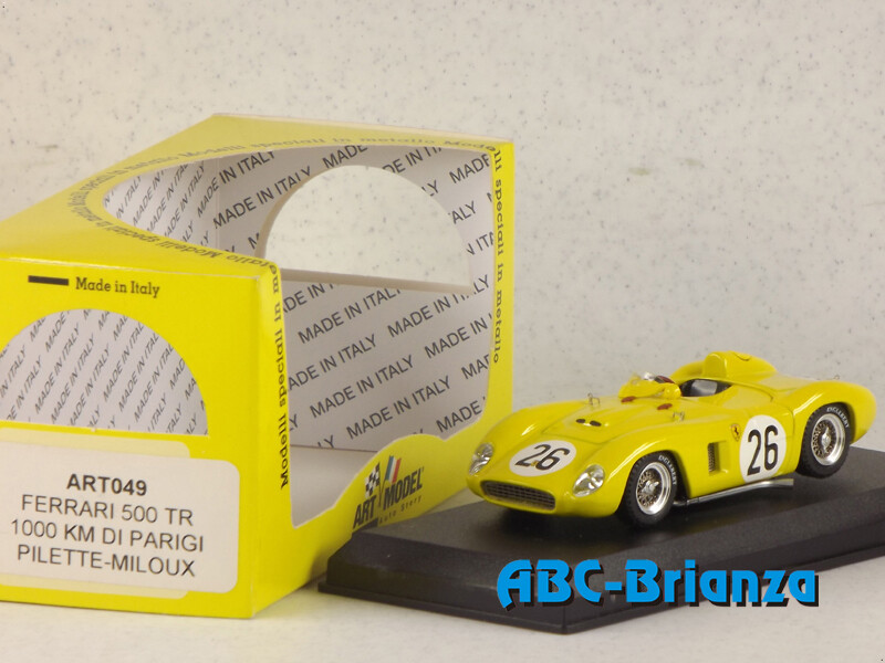 ART MODEL ART049 FERRARI 500 TR 1000 KM DI PARIGI PILETTE-MILOUX #26