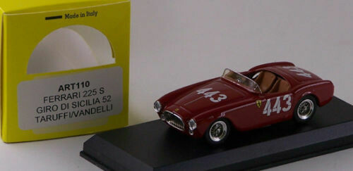 ART MODEL ART110 FERRARI 225 S Giro di Sicilia 1952 - Taruffi/Vandelli #443