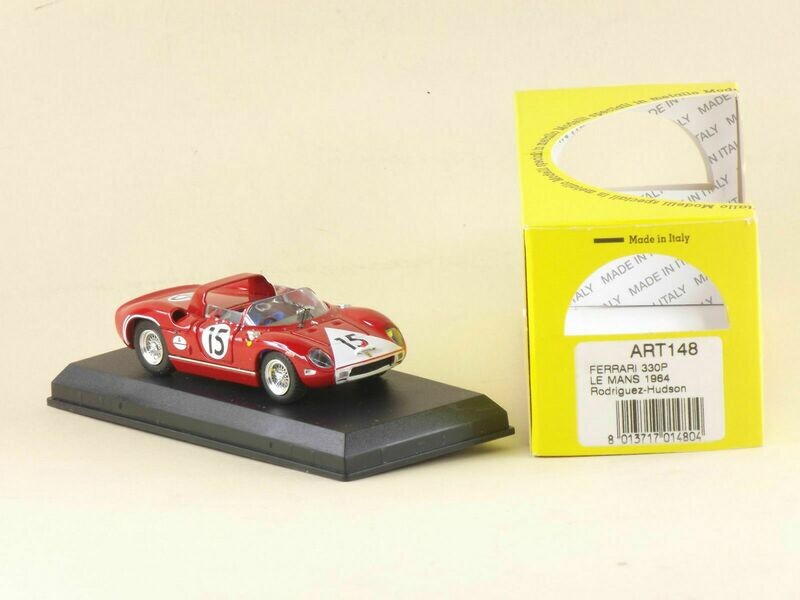 ART MODEL ART148 FERRARI 330 P Le Mans 1964 - Rodriguez/Hudson #15