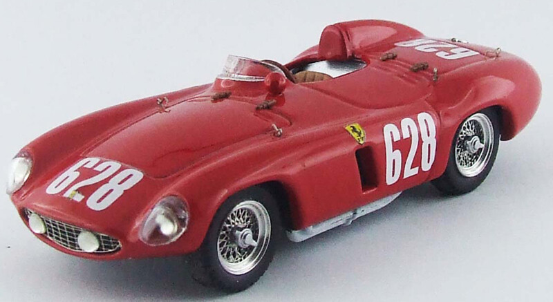 ART MODEL ART288 FERRARI 500 MONDIAL - Mille Miglia 1955 - L. Taramazzo #628