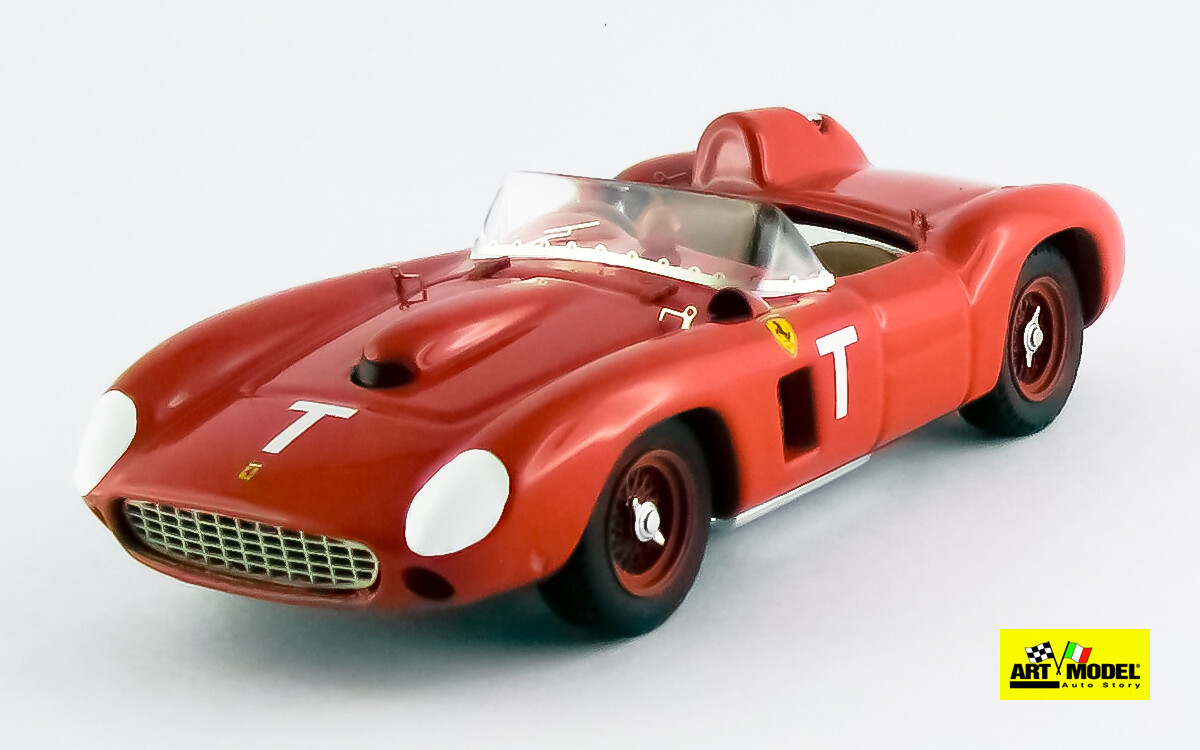 ART MODEL ART348 FERRARI 290 S - Targa Florio Test 1958 - L. Musso #T - Chassis #0646