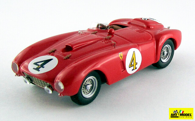 ART MODEL ART352 FERRARI 375 PLUS - Le Mans 1954 - Gonzalez/Trintignant #4 - Chassis #0396 – WINNER - RESINE