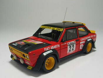 ARENA AREM348 - FIAT 131 ABARTH GR.4 4 ROMBI ELBA 1978 CECCATO-ROGGIA /1979 "LUCKY"-PONS