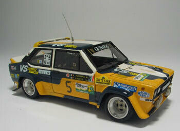 ARENA AREM347 - FIAT 131 ABARTH GR.4 OLIO FIAT RALLY LANA 1981 TOGNANA-CRESTO