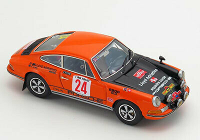 ARENA AREM704 - PORSCHE 911 S 2000 GR.3 PITTONI MONTE CARLO-RALLY  DI SICILIA - ELBA-SAN MARTINO 1972