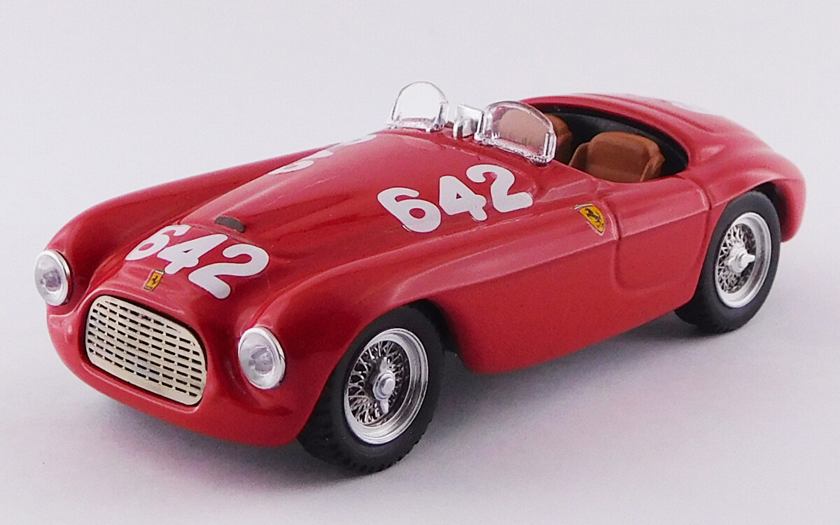 ART MODEL ART397 FERRARI 166 MM BARCHETTA - Mille Miglia 1949 #642 Taruffi - Nicolini - Chassis #0010
