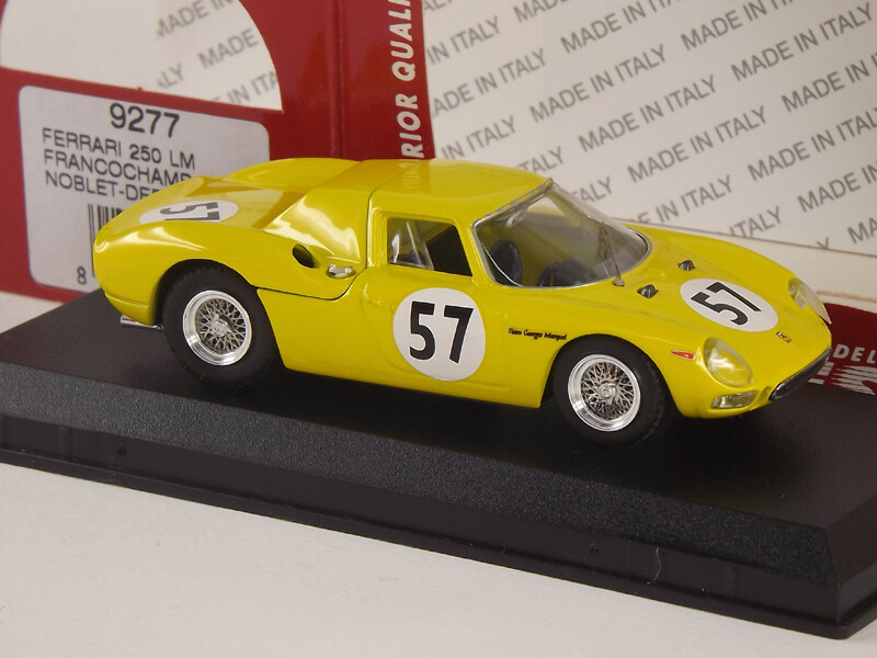 BEST9277 FERRARI 250 LM FRANCORCHAMP 1966 NOBLET/DERNIER #57