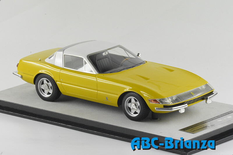 TECNOMODEL TM18-108C FERRARI 365 GTB4 DAYTONA COUPE SPECAILE 1969 YELLOW