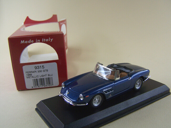 BEST9315	FERRARI 330 GT SPIDER 1966 Azzurro Met./Metallic Light Blue