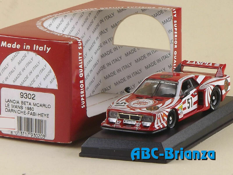 BEST9302 LANCIA BETA MCARLO LE MANS 1980 DARNICHE-FABI-HEYE #51