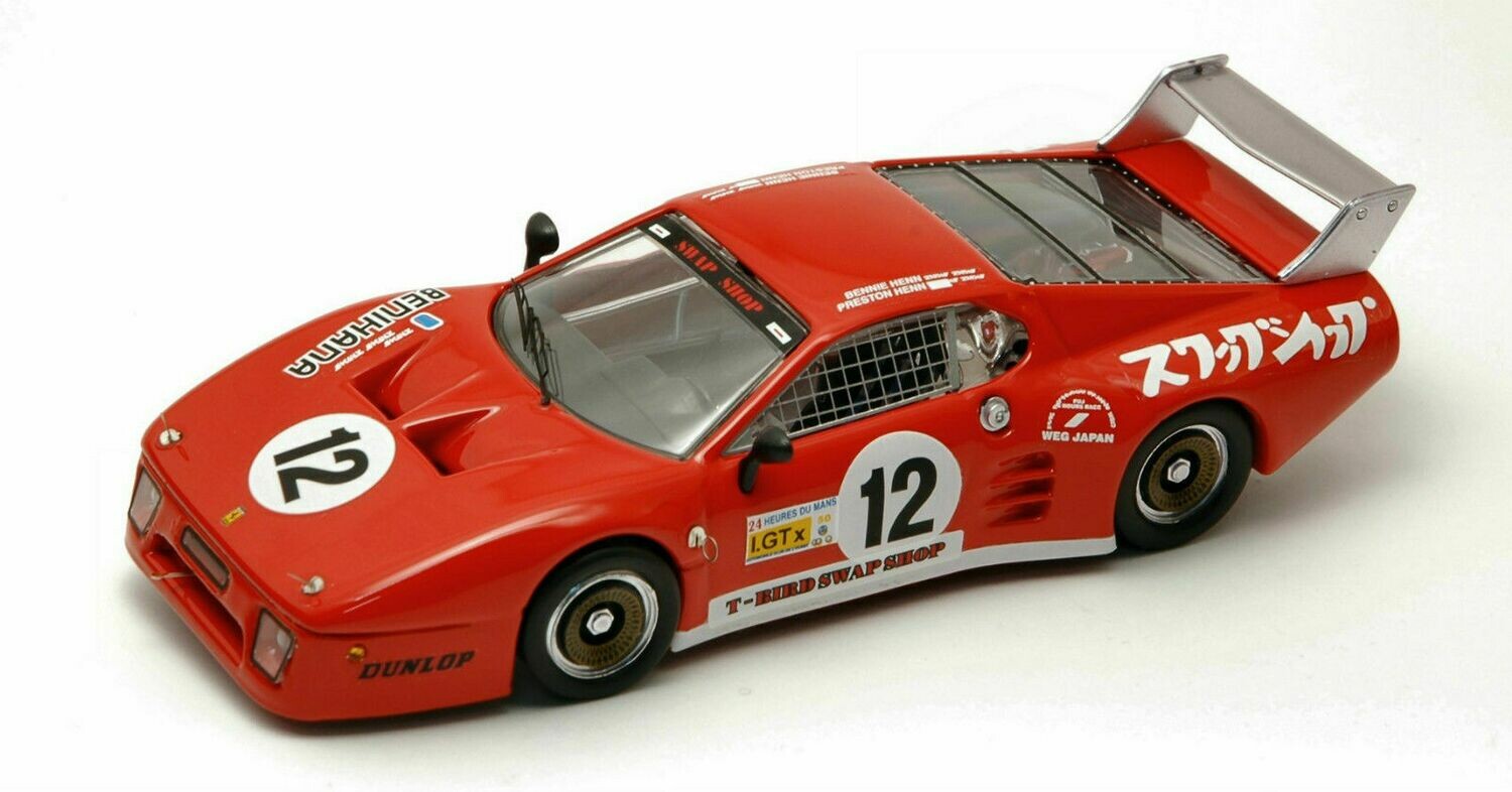 BEST9324 FERRARI 512 BB LM 3° serie Fuji 1982 - Henn #12