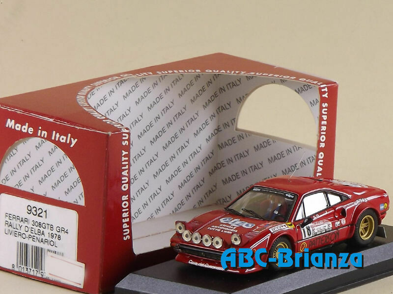 BEST9321 FERRARI 308GTB GR4 RALLY D'ELBA 1978 LIVERIO-PENARIOL #18