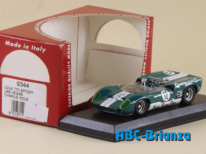 BEST9344 LOLA T70 SPIDER LAS VEGAS CHARLIE KOLB #12