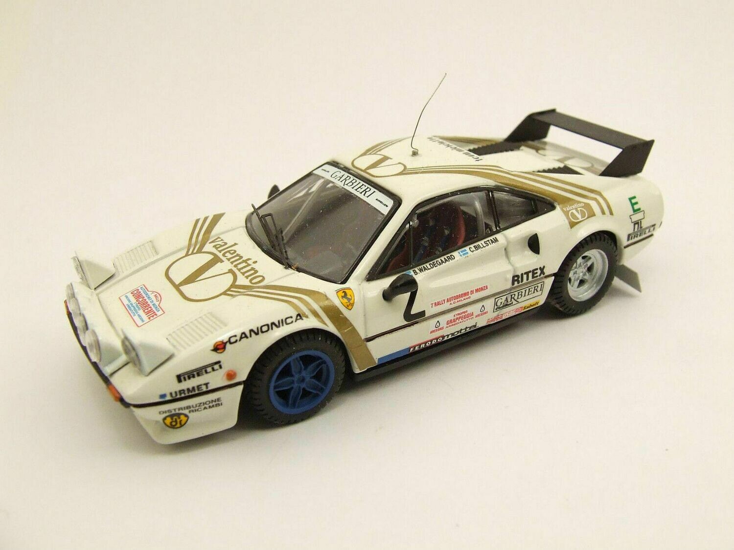BEST9354 FERRARI 308 GTB Prototipo Monza 1984 - Waldegaard/Thorzelius #2
