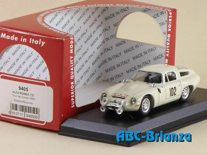 BEST9405 ALFA ROMEO TZ1 TOUR DE CORSE 1964 #102