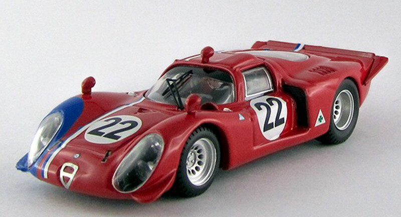 BEST9419 ALFA ROMEO 33.2 - Parigi 1968 - Pilette/Slotemaker #22