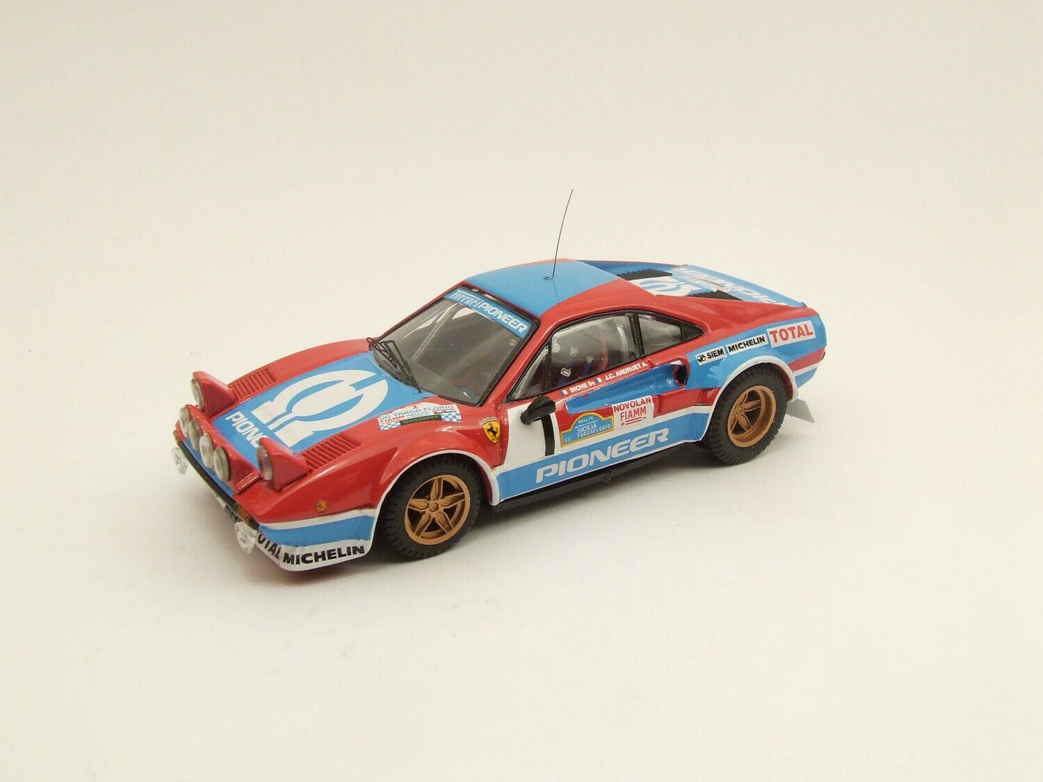 BEST9421 FERRARI 308 Gr. 4 - Targa Florio 1982 - Andreut/"Biche" #1