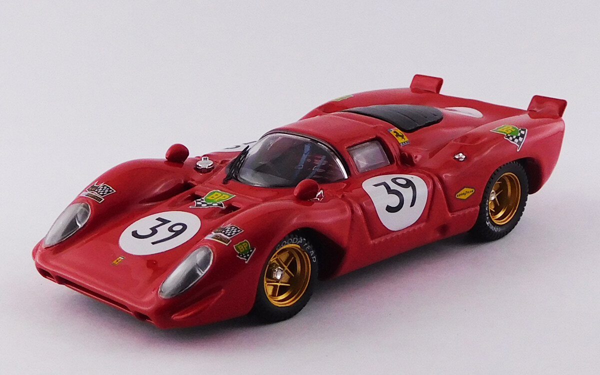 BEST9438	FERRARI 312 P - Le Mans 1970 - Posey/Adamowicz #39